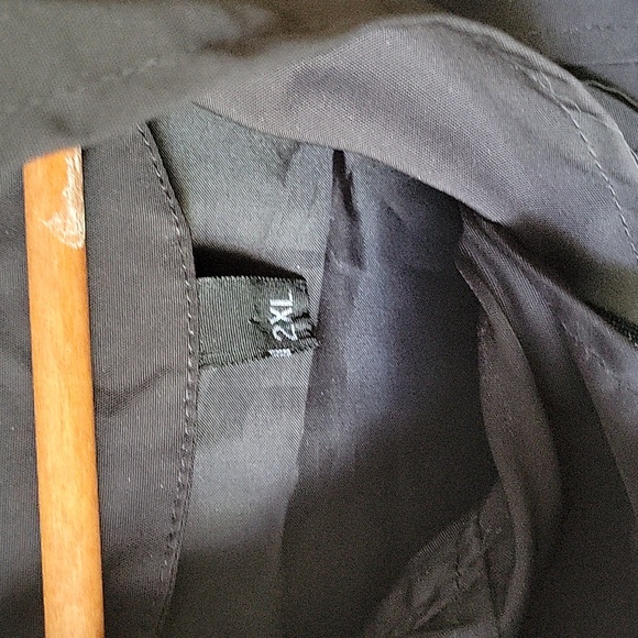 Black 2XL men's anorak - Picture 4 of 4